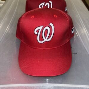 Washington Nationals Hat Adult OSFM Adjustable Red‎ Team MLB OC Sports Ball Cap